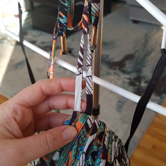 Bebe Palm Party Mini Dress❣ - Picture 4 of 8